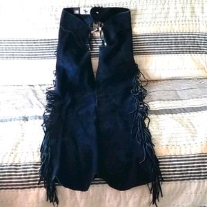 WHITMAN BLUE SUEDE CHAPS